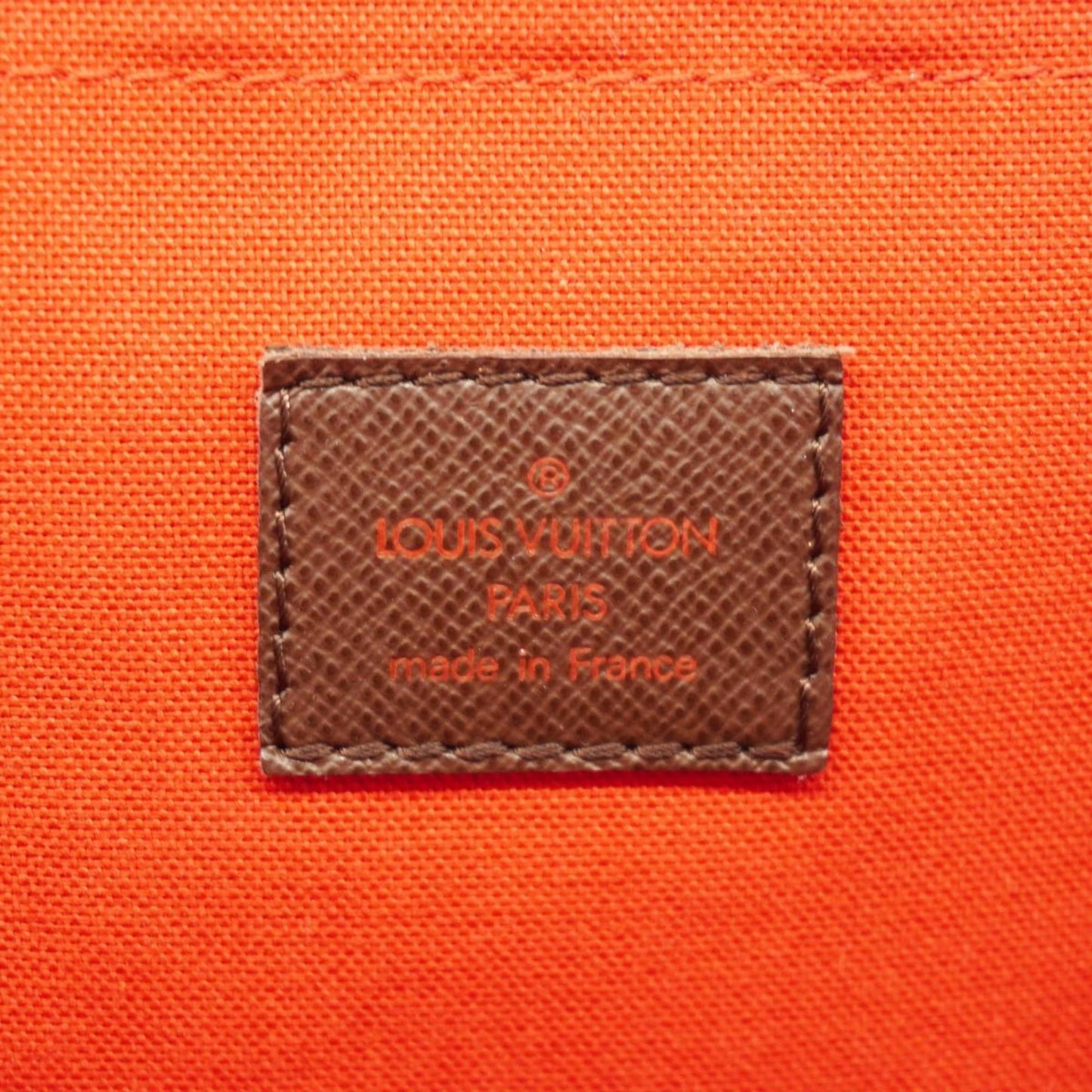 Louis Vuitton Belem Mm  Canvas Shoulder Bag ()