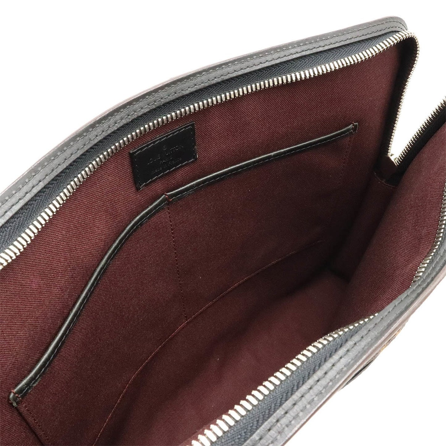 Louis Vuitton Macassar  Canvas Clutch Bag ()