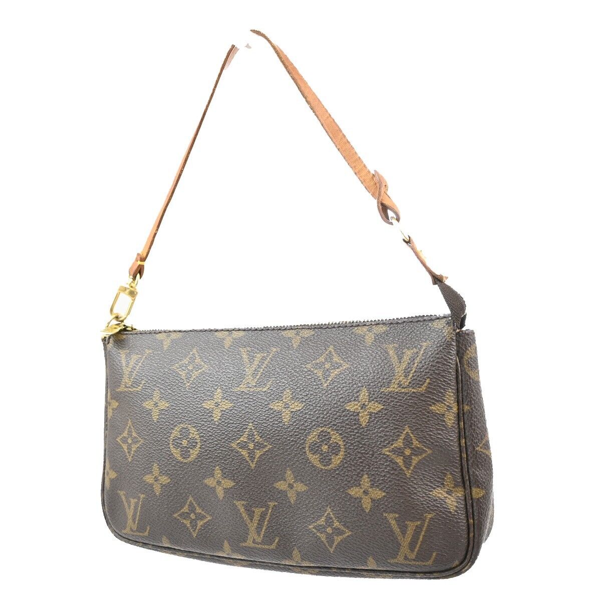Louis Vuitton Pochette Accessoires  Canvas Clutch Bag ()