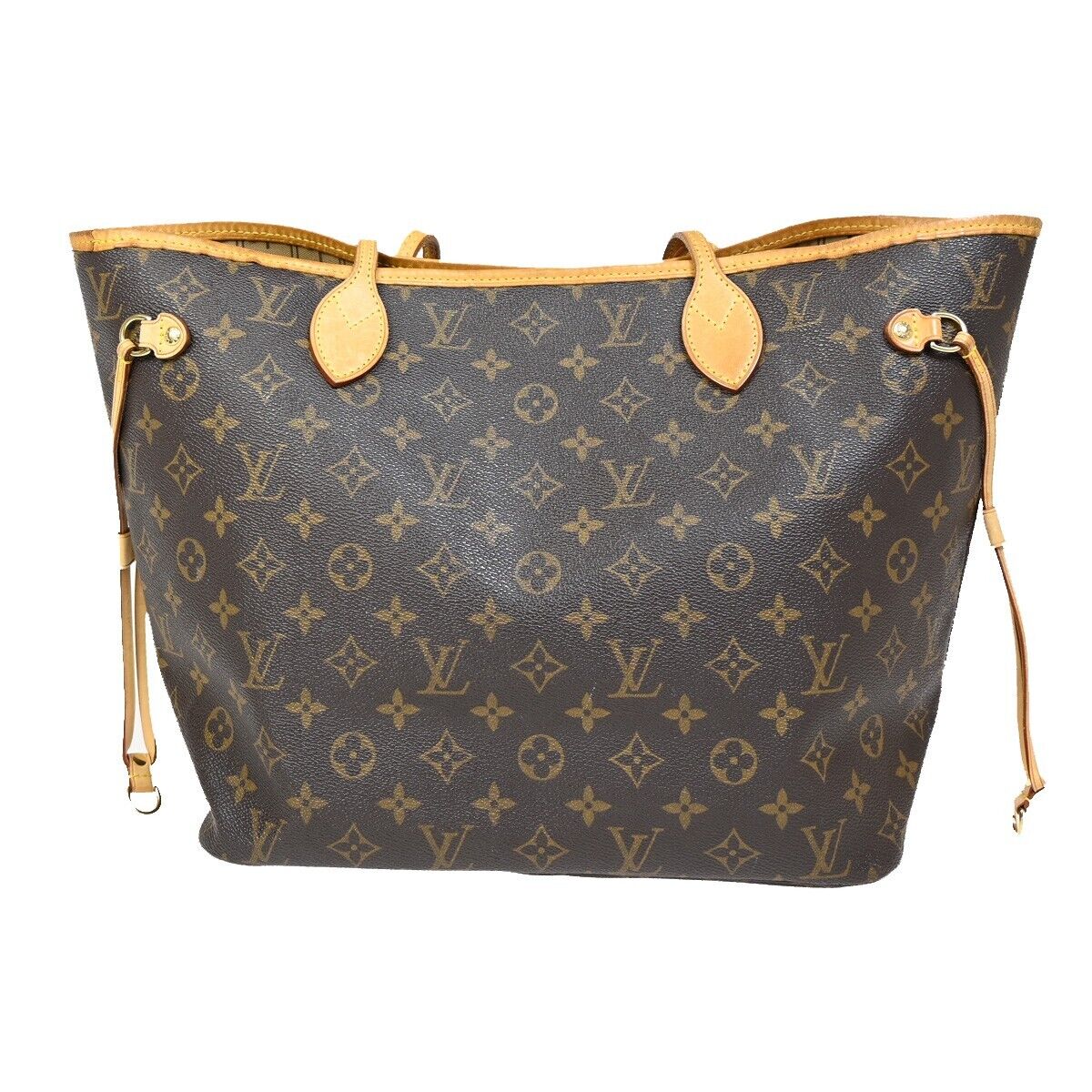 Louis Vuitton Neverfull Mm  Canvas Tote Bag ()