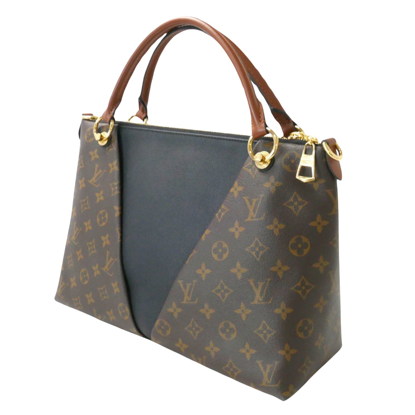 Louis Vuitton V Tote  Canvas Shoulder Bag ()