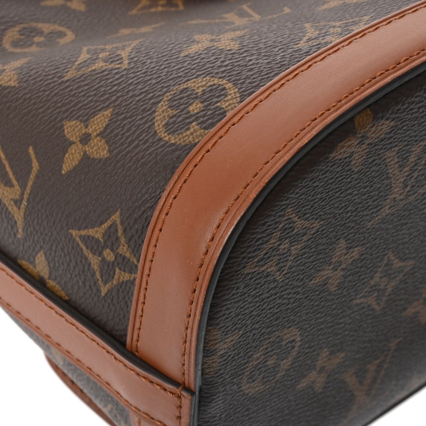 Louis Vuitton Dauphine  Canvas Backpack Bag ()