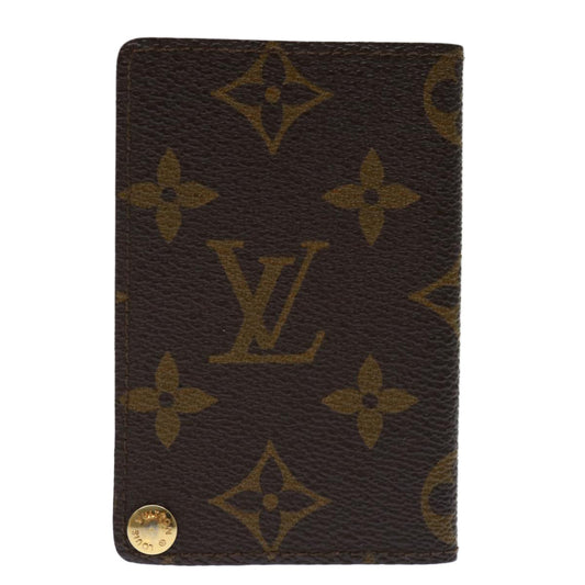 Louis Vuitton Porte Carte Simple  Canvas Wallet  ()