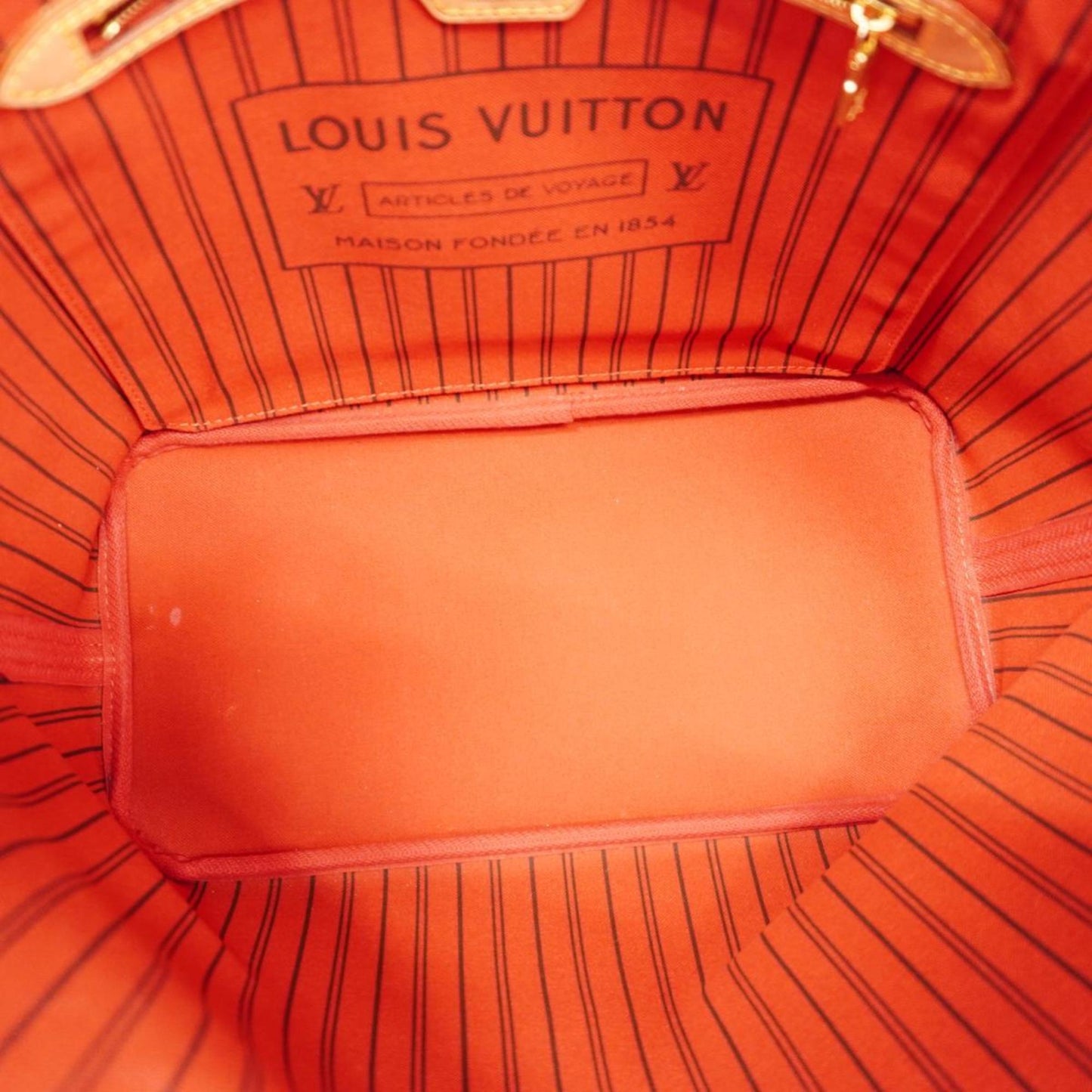 Louis Vuitton Neverfull Mm  Canvas Tote Bag ()