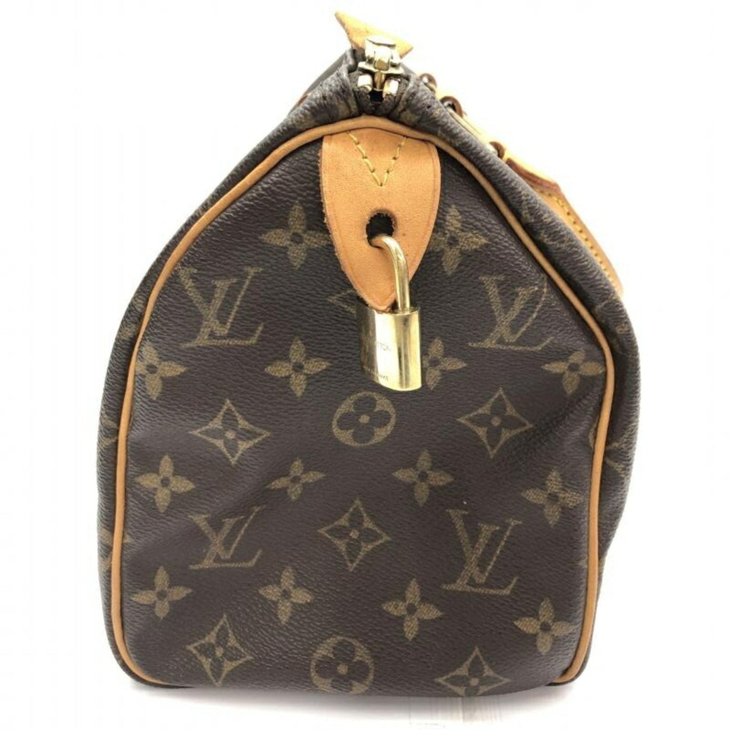 Louis Vuitton Speedy 25  Canvas Handbag ()