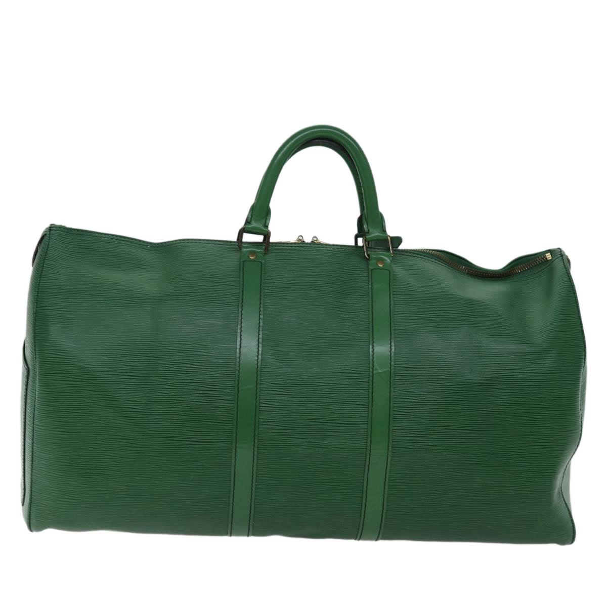 Louis Vuitton Keepall 55  Leather Travel Bag ()