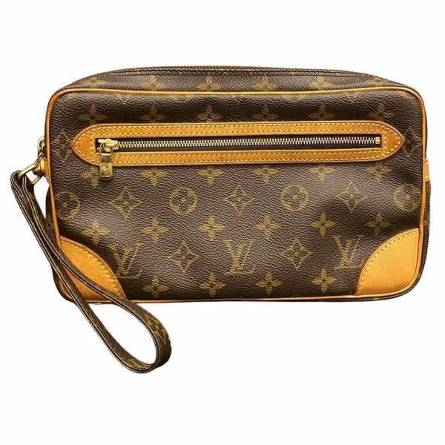 Louis Vuitton Marly Dragonne  Canvas Clutch Bag ()