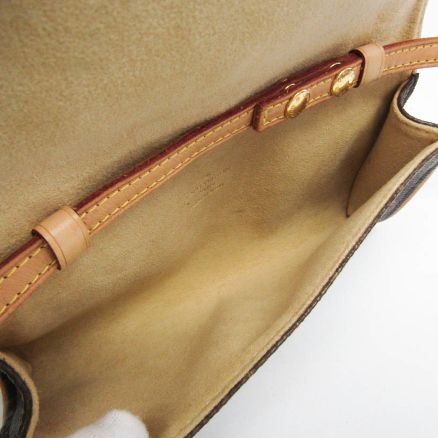 Louis Vuitton Pochette Twin  Canvas Shoulder Bag ()