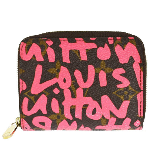 Louis Vuitton Porte Monnaie Zippy  Canvas Wallet  ()