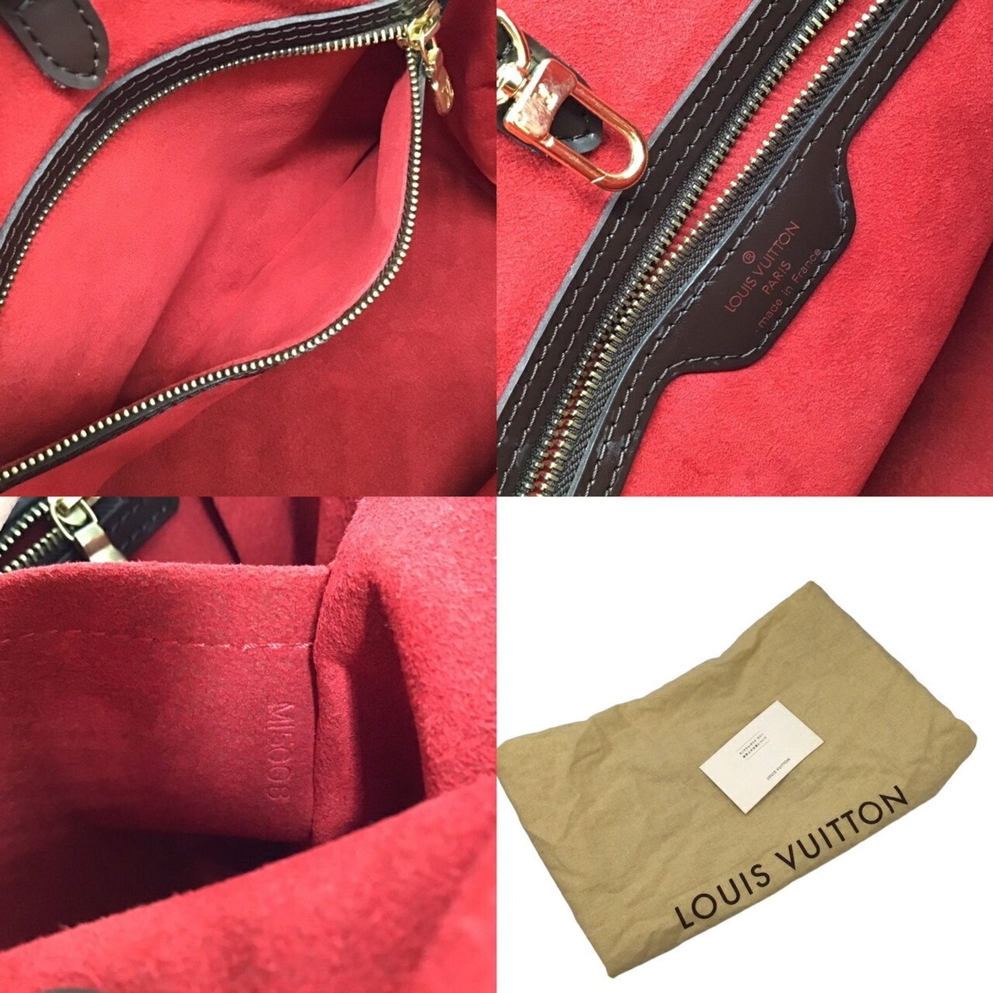 Louis Vuitton Hampstead  Canvas Tote Bag ()