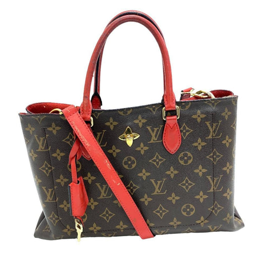 Louis Vuitton Flower Tote  Canvas Handbag ()