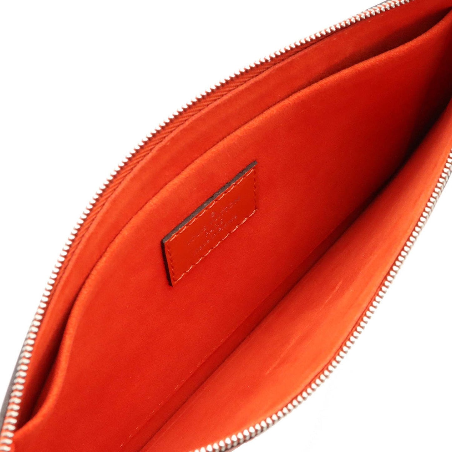 Louis Vuitton Pochette Neverfull  Leather Clutch Bag ()