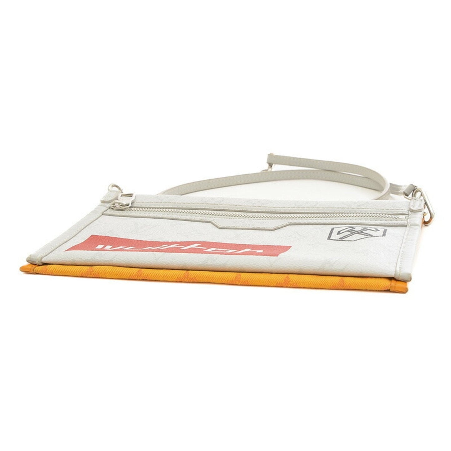 Louis Vuitton Flat Messenger  Canvas Shoulder Bag ()