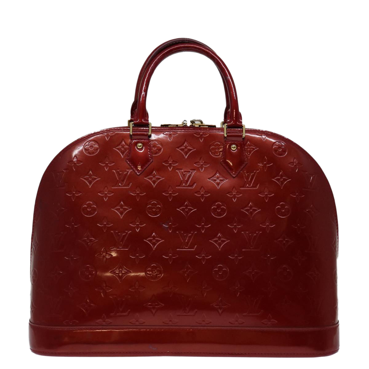 Louis Vuitton Alma  Patent Leather Handbag ()
