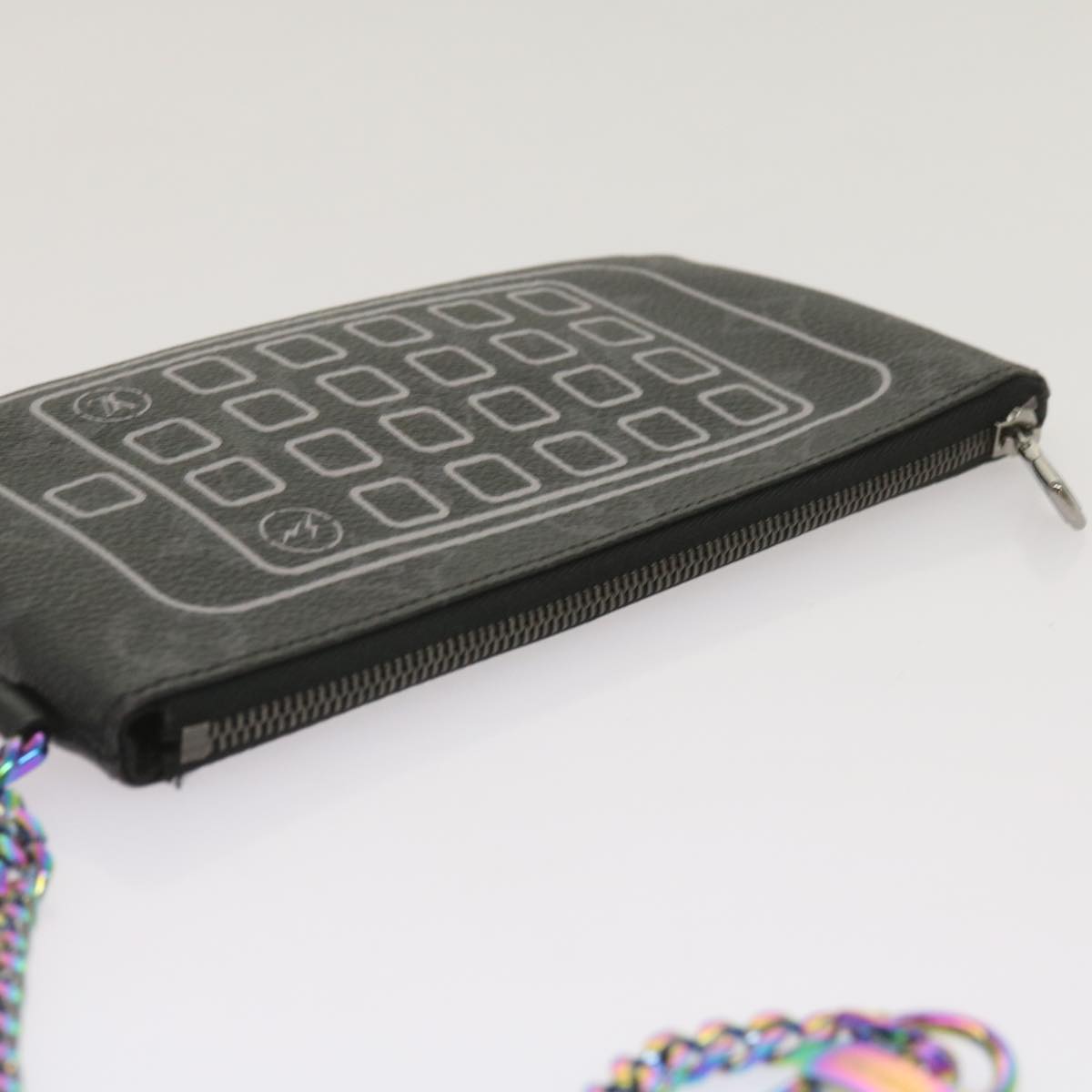 Louis Vuitton Pochette Clés  Canvas Clutch Bag ()