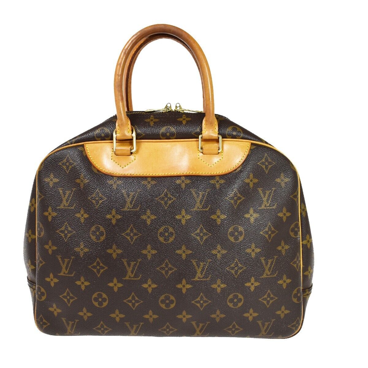 Louis Vuitton Deauville  Canvas Handbag ()