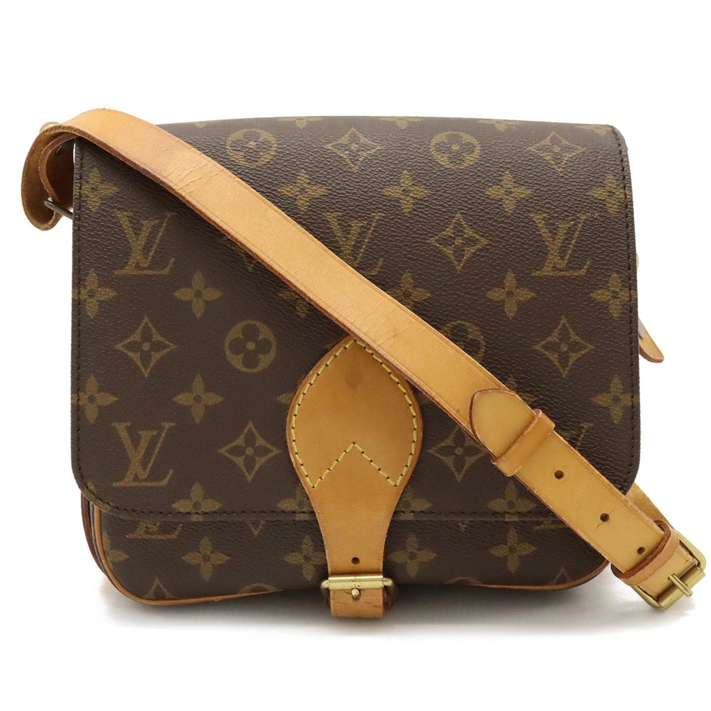 Louis Vuitton Cartouchiere  Canvas Shoulder Bag ()