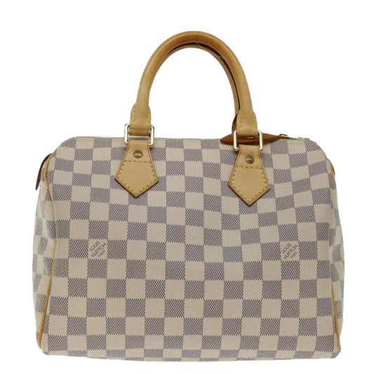Louis Vuitton Speedy 25  Canvas Handbag ()