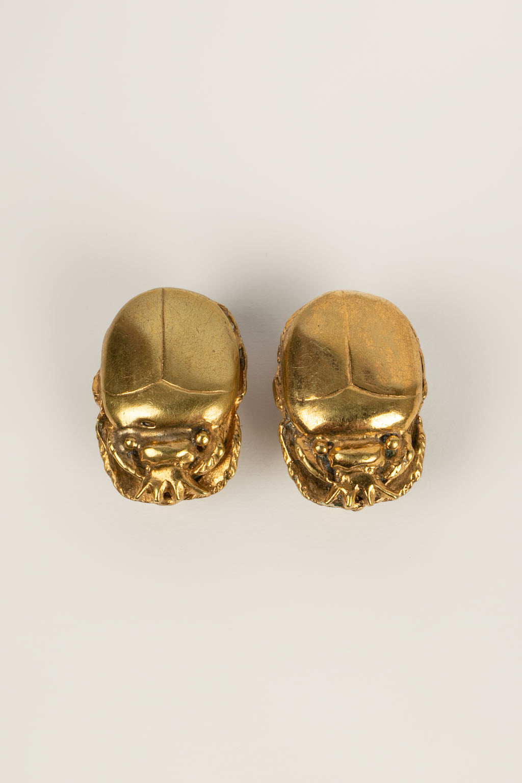 Boucles d'oreilles "Scarabée" Chanel