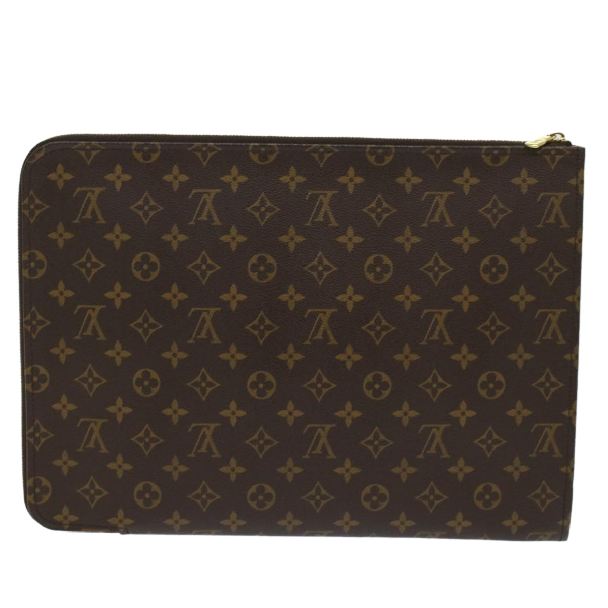 Louis Vuitton Poche Document  Canvas Clutch Bag ()