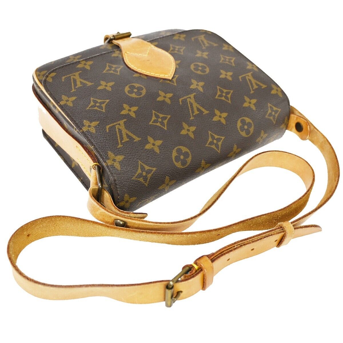 Louis Vuitton Cartouchiere  Canvas Shoulder Bag ()
