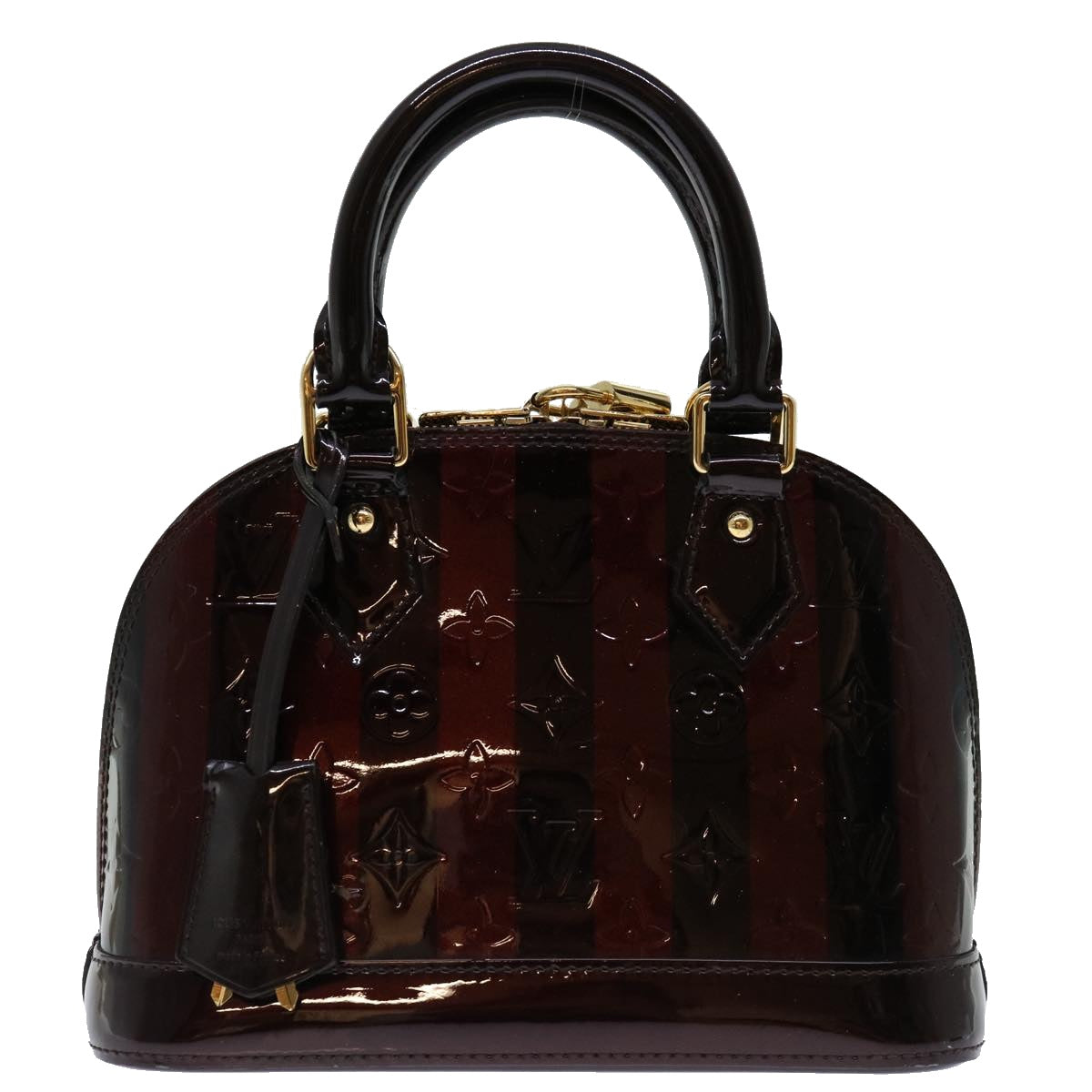 Louis Vuitton Alma  Patent Leather Handbag ()