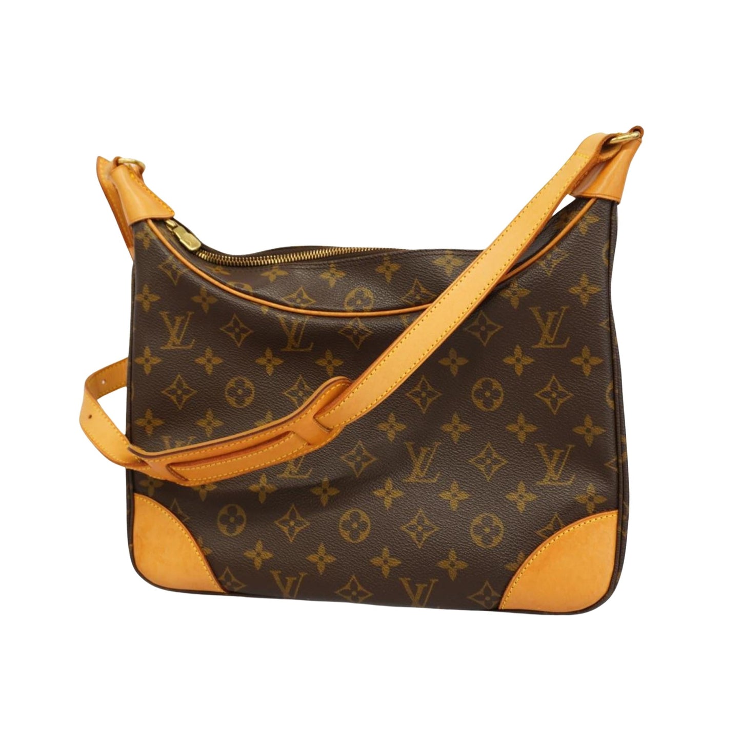 Louis Vuitton Boulogne  Canvas Shoulder Bag ()