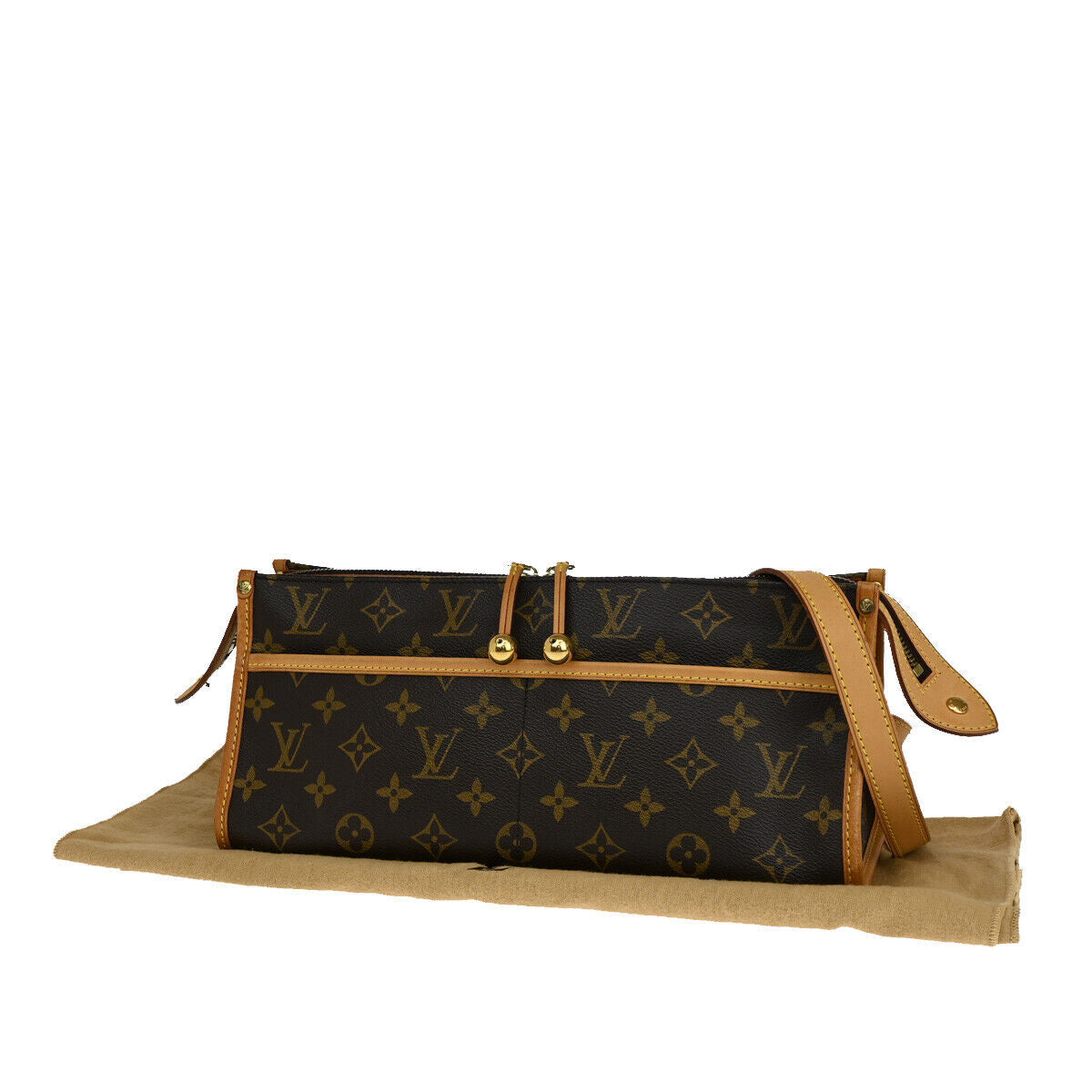 Louis Vuitton Popincourt  Canvas Shoulder Bag ()