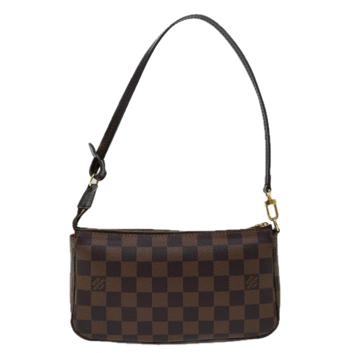 Louis Vuitton Pochette Accessoire  Canvas Clutch Bag ()