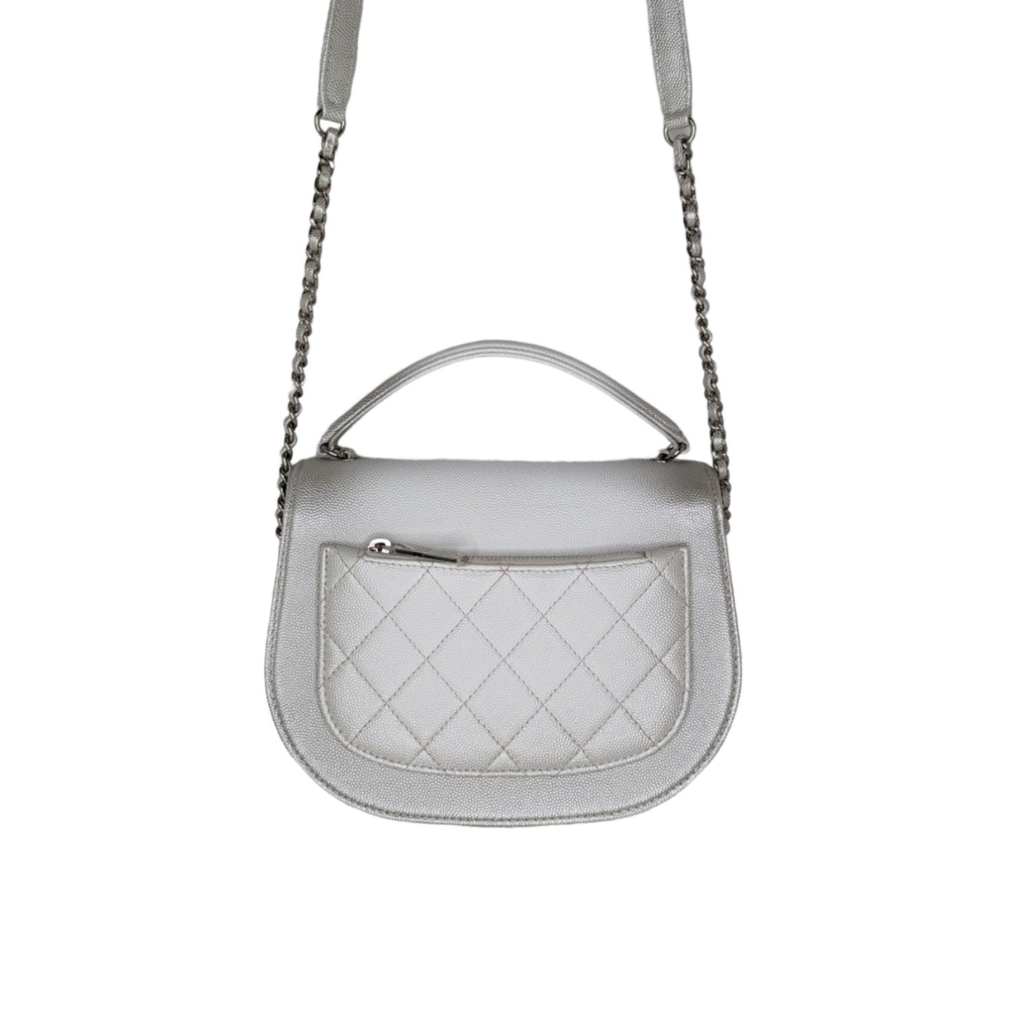 Chanel bag Calfskin Quilted Small Coco Curve Messenger Flap