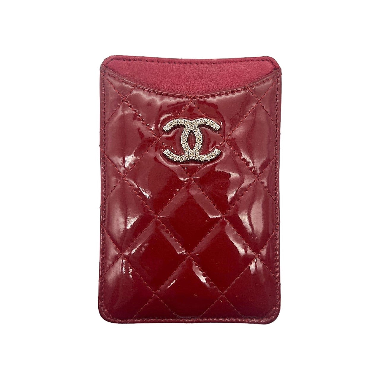 Chanel bag Red Patent Leather Card Holder