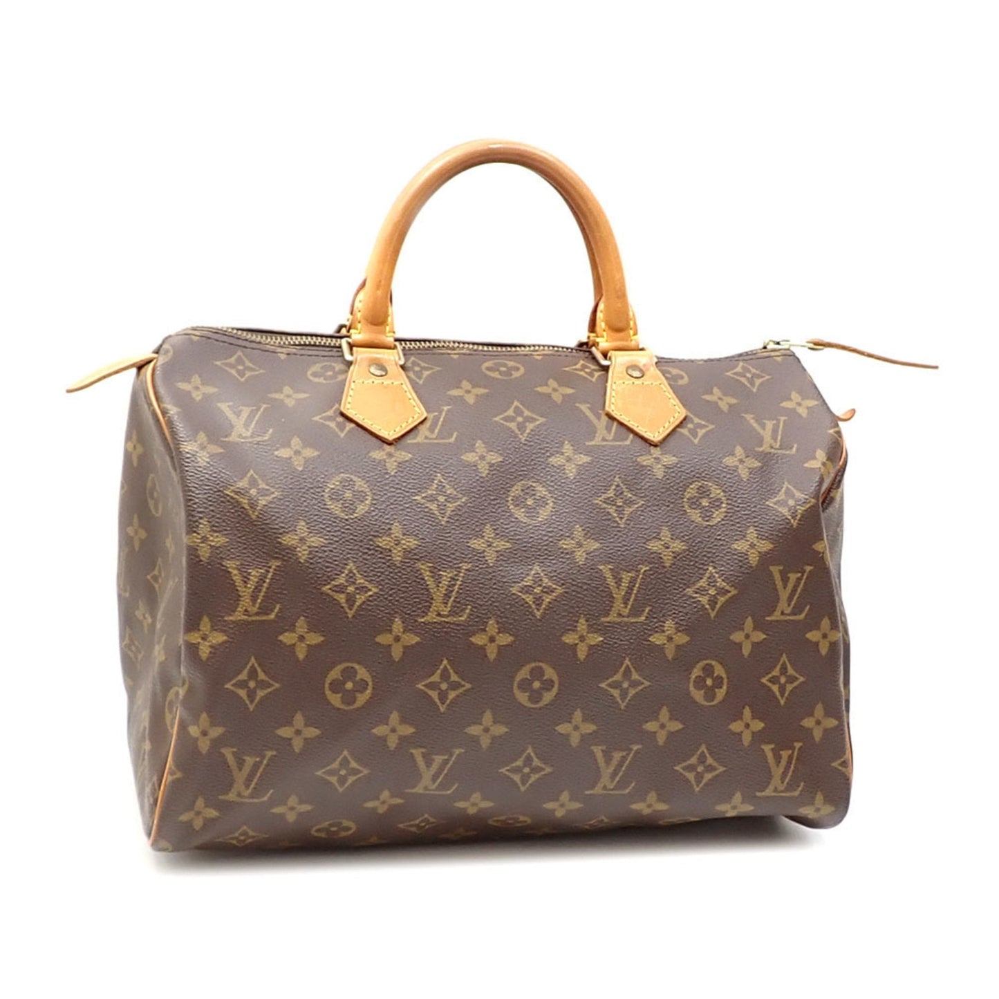 Louis Vuitton Speedy 30  Canvas Tote Bag ()
