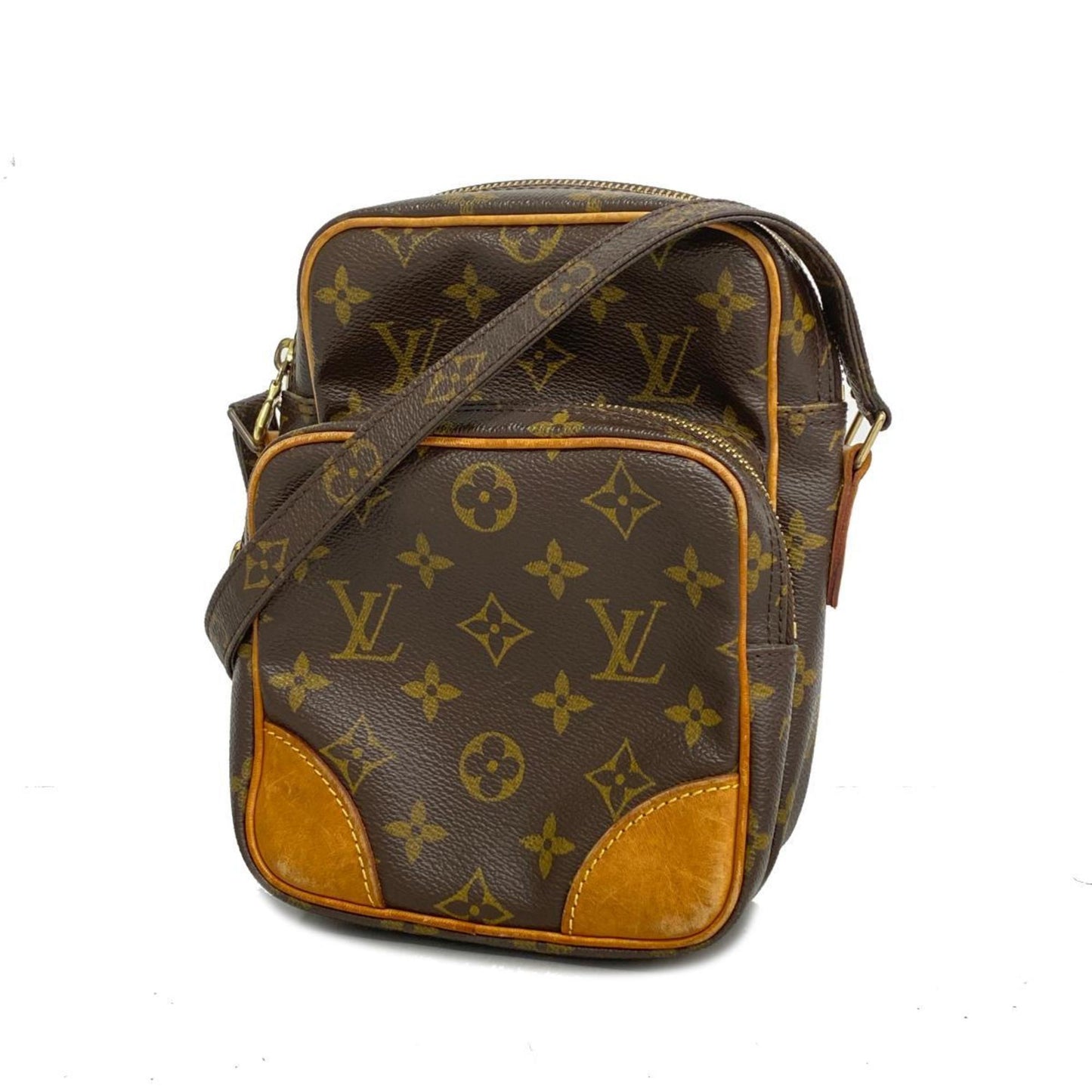 Louis Vuitton Amazon  Canvas Shoulder Bag ()