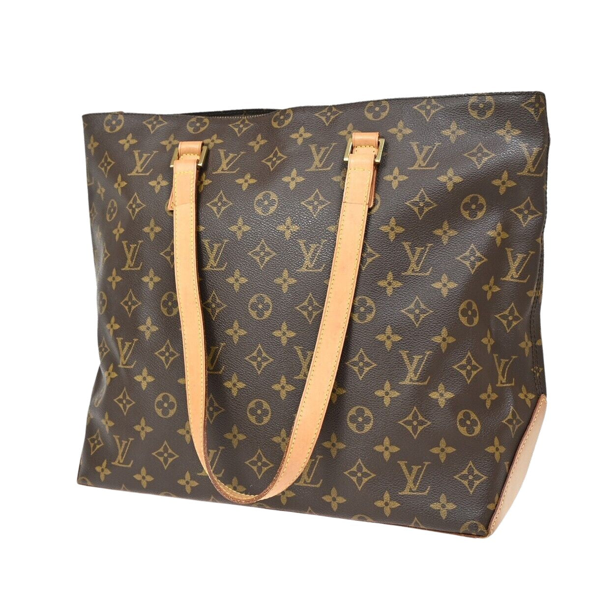 Louis Vuitton Cabas Mezzo  Canvas Shoulder Bag ()