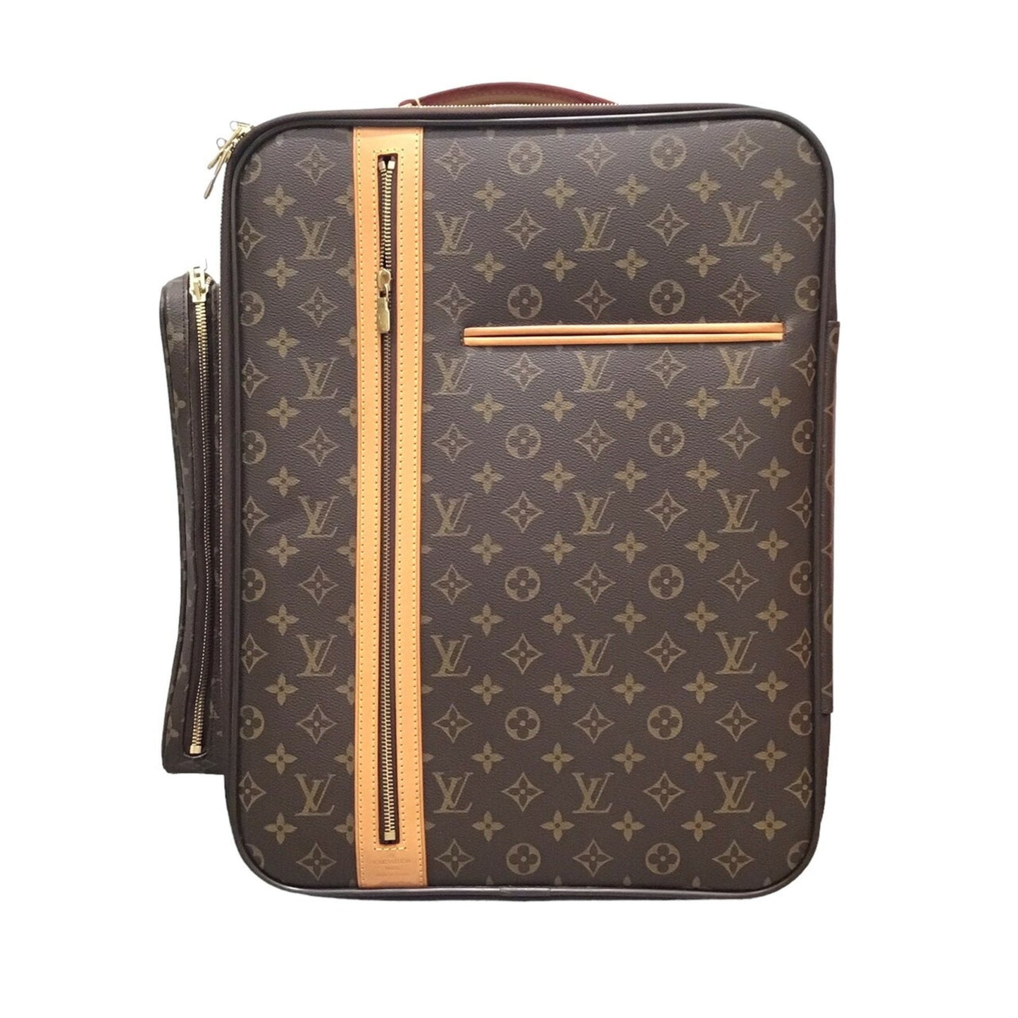 Louis Vuitton Trolley Bosphore  Canvas Travel Bag ()