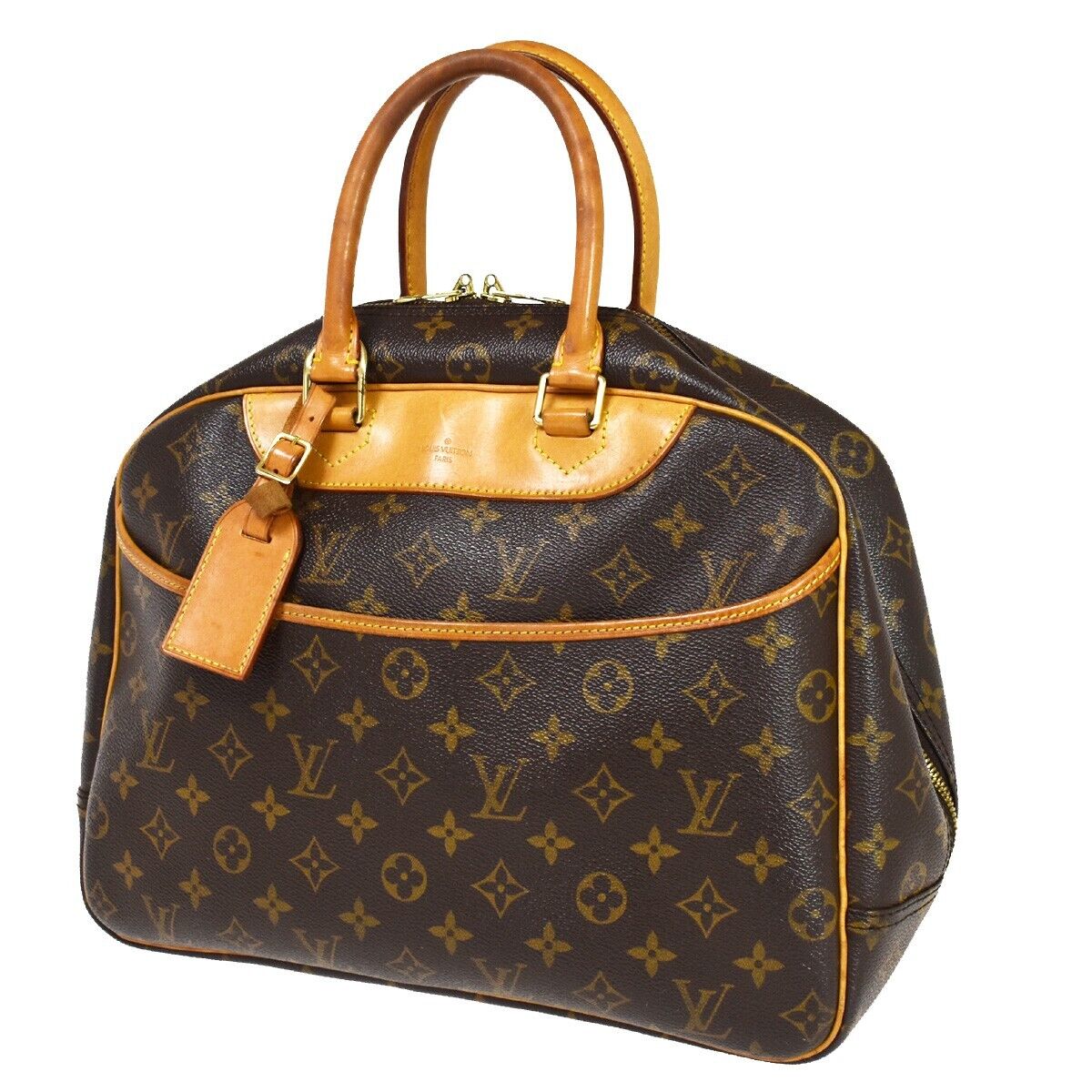 Louis Vuitton Deauville  Canvas Handbag ()