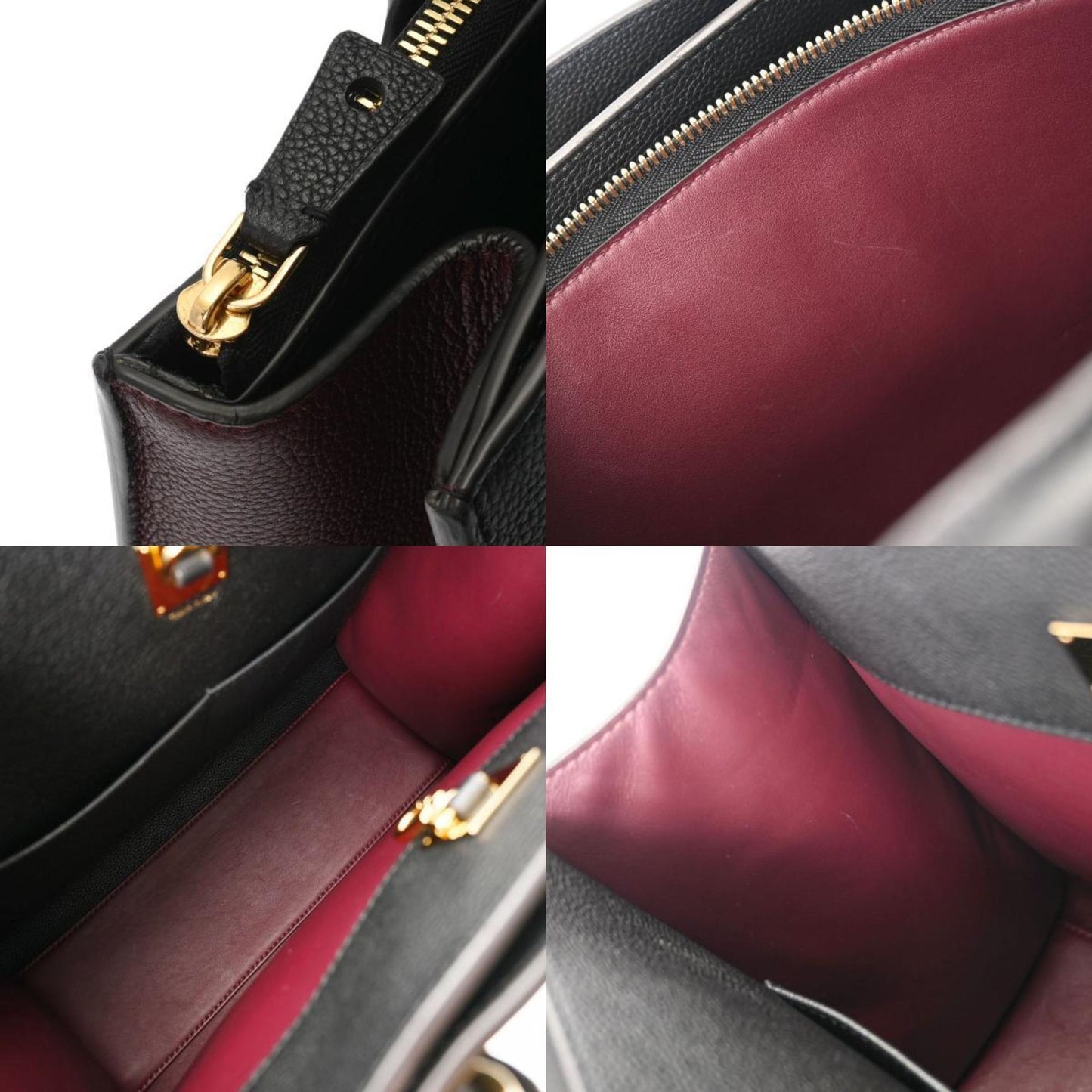 Louis Vuitton City Steamer  Leather Handbag ()