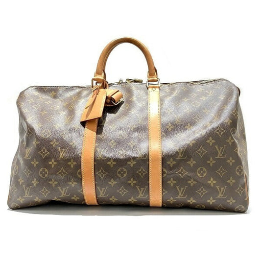 Louis Vuitton Keepall 55  Canvas Travel Bag ()