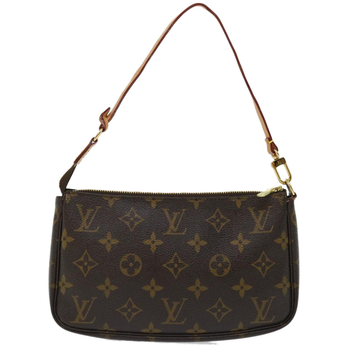 Louis Vuitton Pochette Accessoires  Canvas Clutch Bag ()