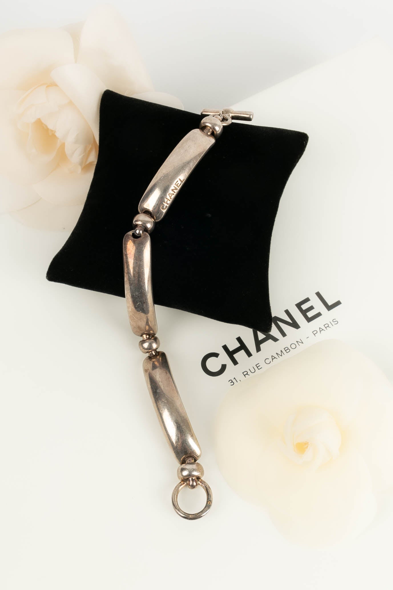 Bracelet en argent Chanel