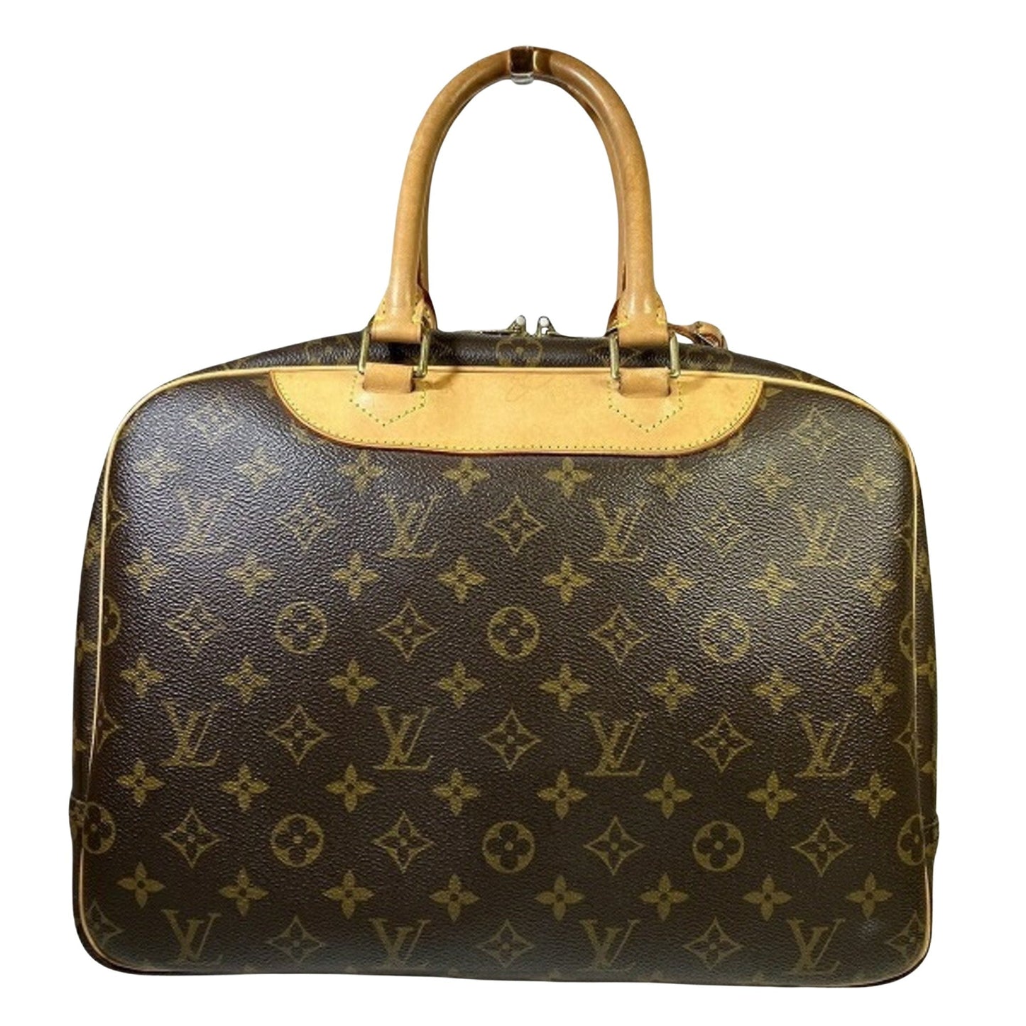 Louis Vuitton Deauville  Canvas Handbag ()