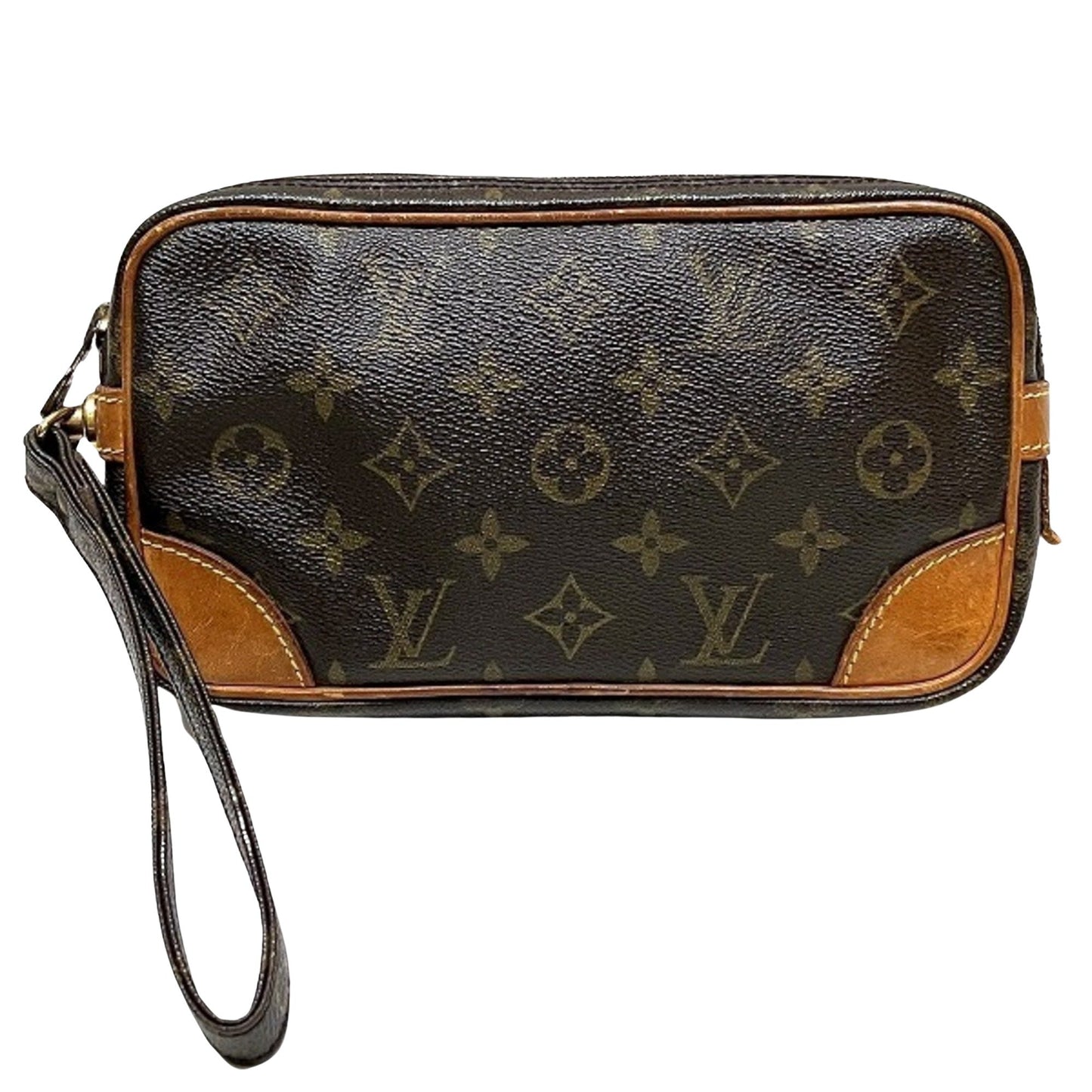 Louis Vuitton Marly Dragonne  Canvas Clutch Bag ()