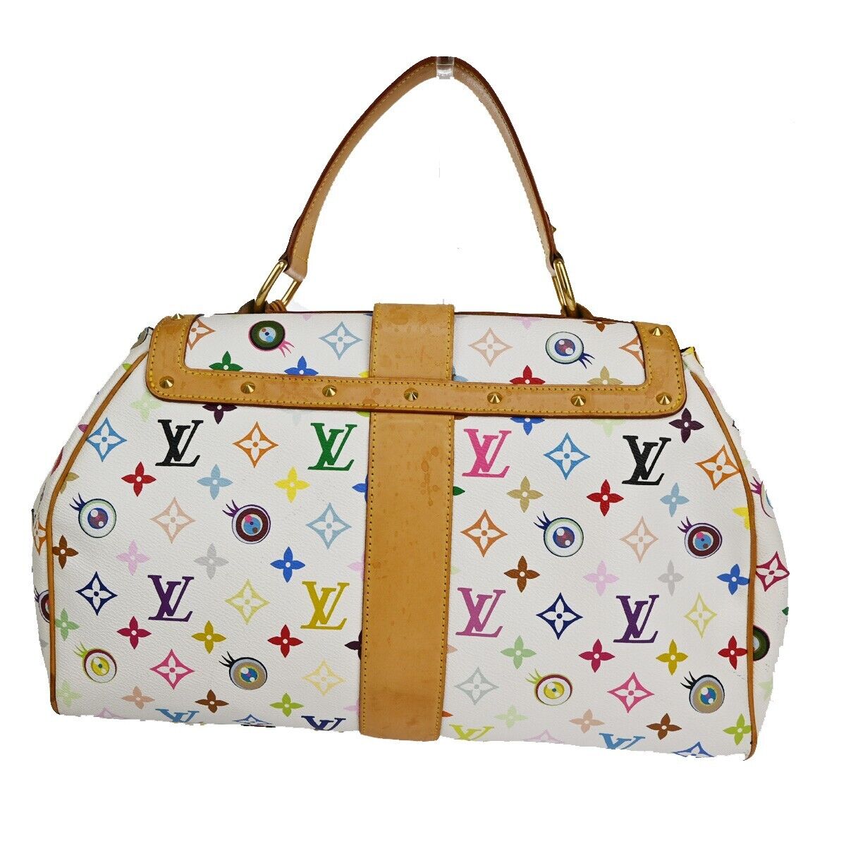 Louis Vuitton Eye Love You  Canvas Handbag ()