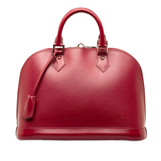 Louis Vuitton Alma  Leather Handbag ()