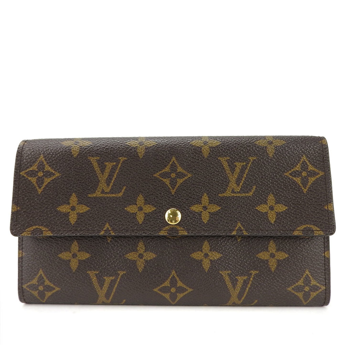 Louis Vuitton Sarah  Canvas Wallet  ()