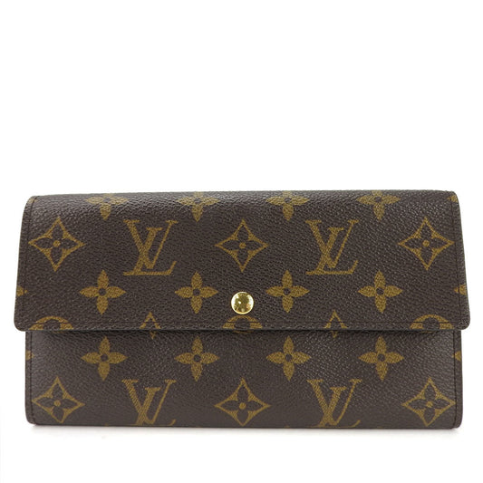 Louis Vuitton Sarah  Canvas Wallet  ()