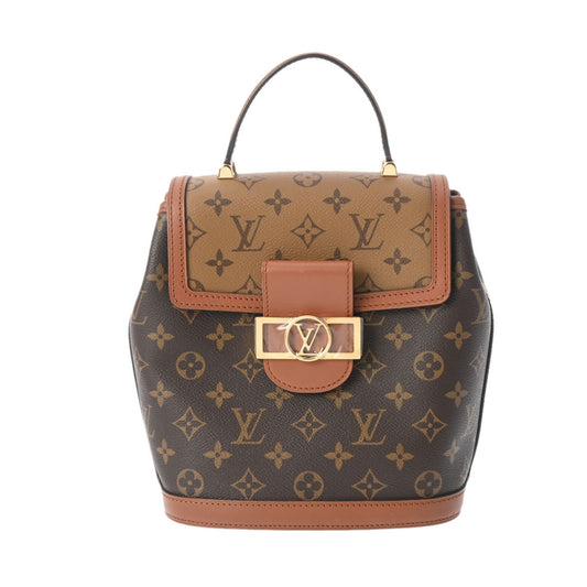 Louis Vuitton Dauphine  Canvas Backpack Bag ()