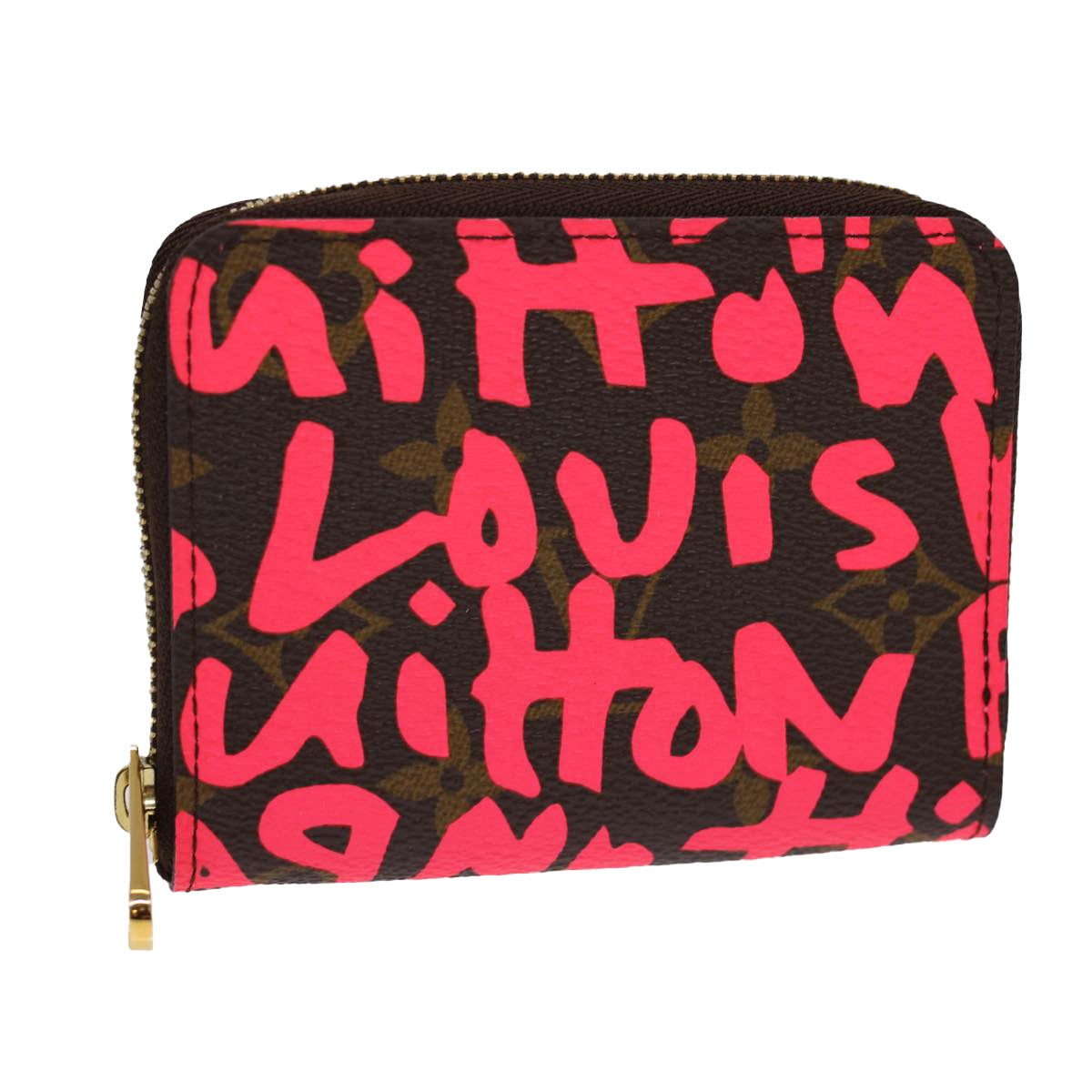 Louis Vuitton Porte Monnaie Zippy  Canvas Wallet  ()