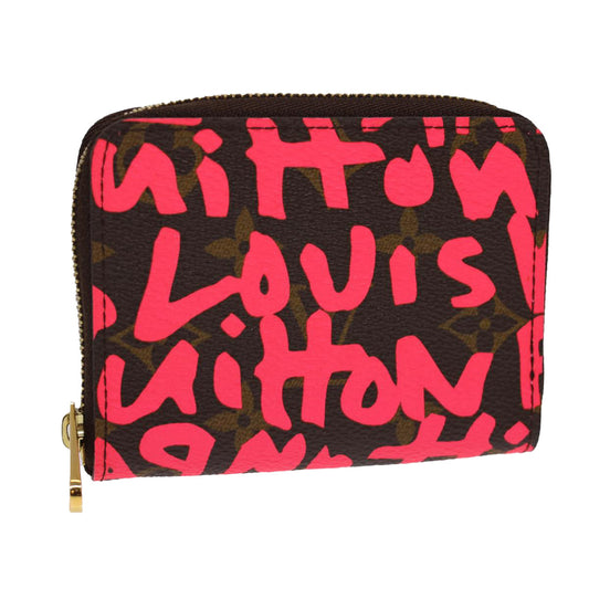 Louis Vuitton Porte Monnaie Zippy  Canvas Wallet  ()