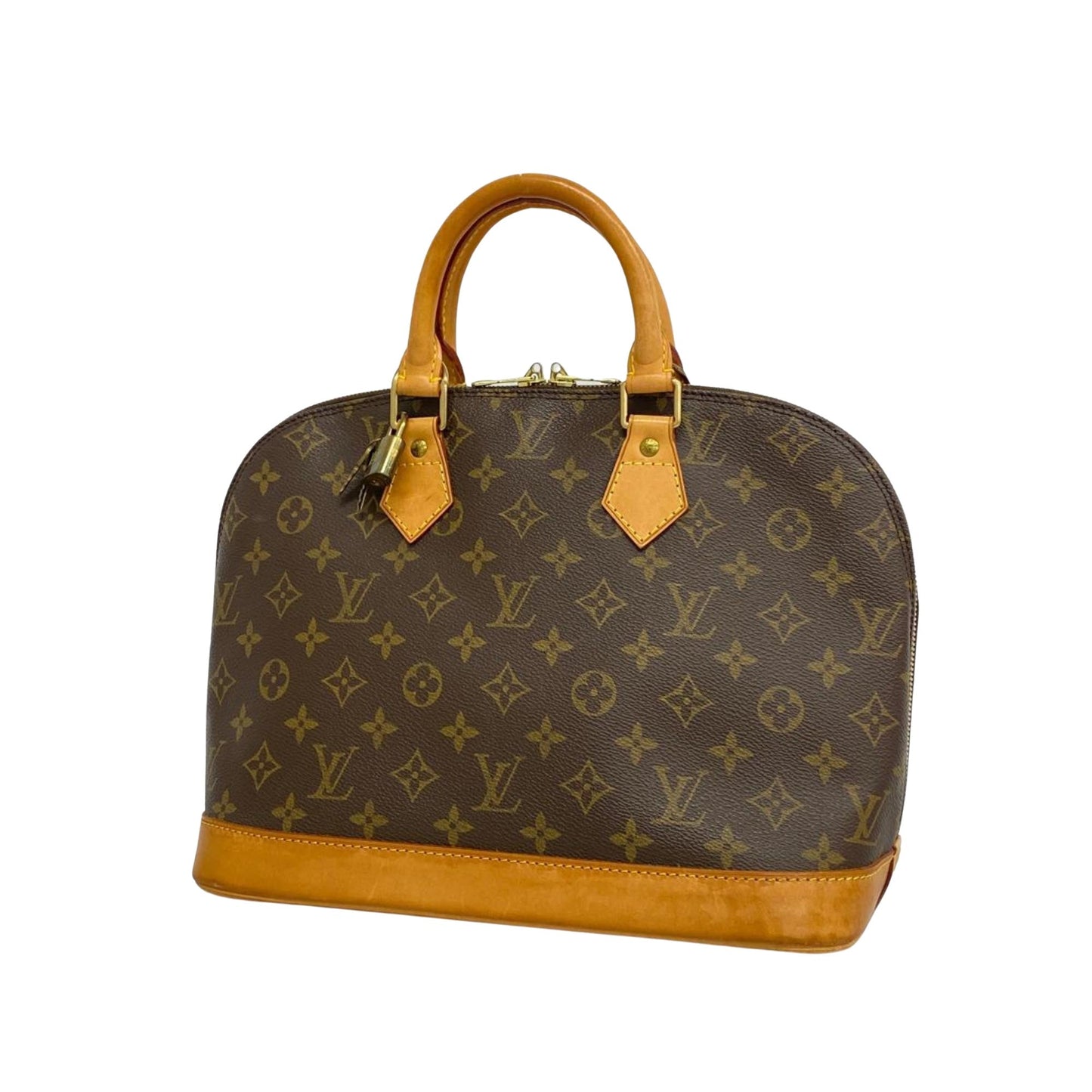 Louis Vuitton Alma  Canvas Handbag ()